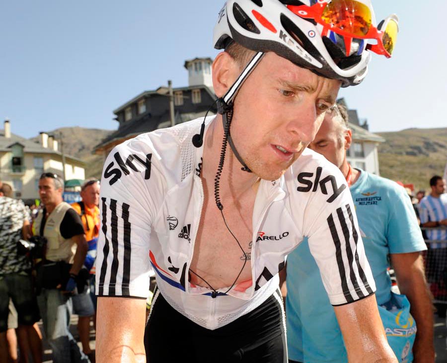 Bradley Wiggins, Vuelta a Espana 2011, stage 4 Bradley Wiggins, Vuelta a Espana 2011, stage 4