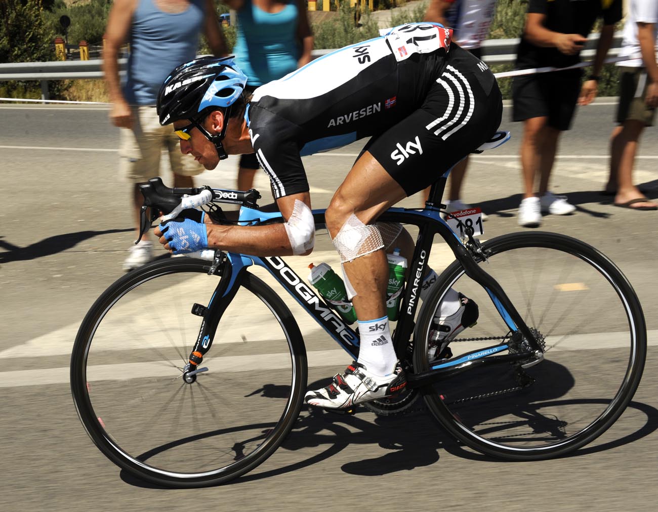 Kurt-Asle Arvesen, Vuelta a Espana 2011, stage six Kurt-Asle Arvesen, Vuelta a Espana 2011, stage six