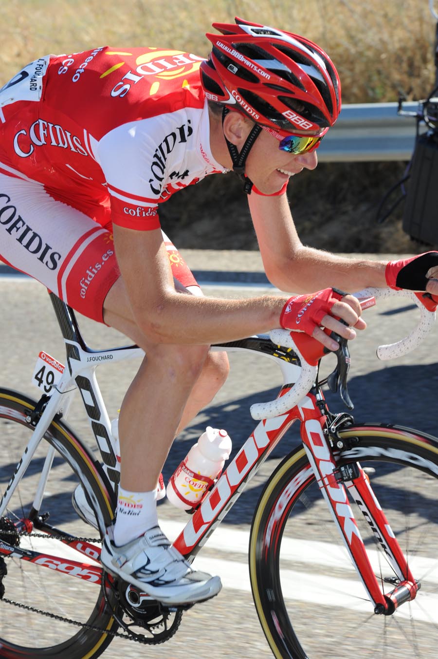 Fouchard attack, Vuelta a Espana 2011, stage seven