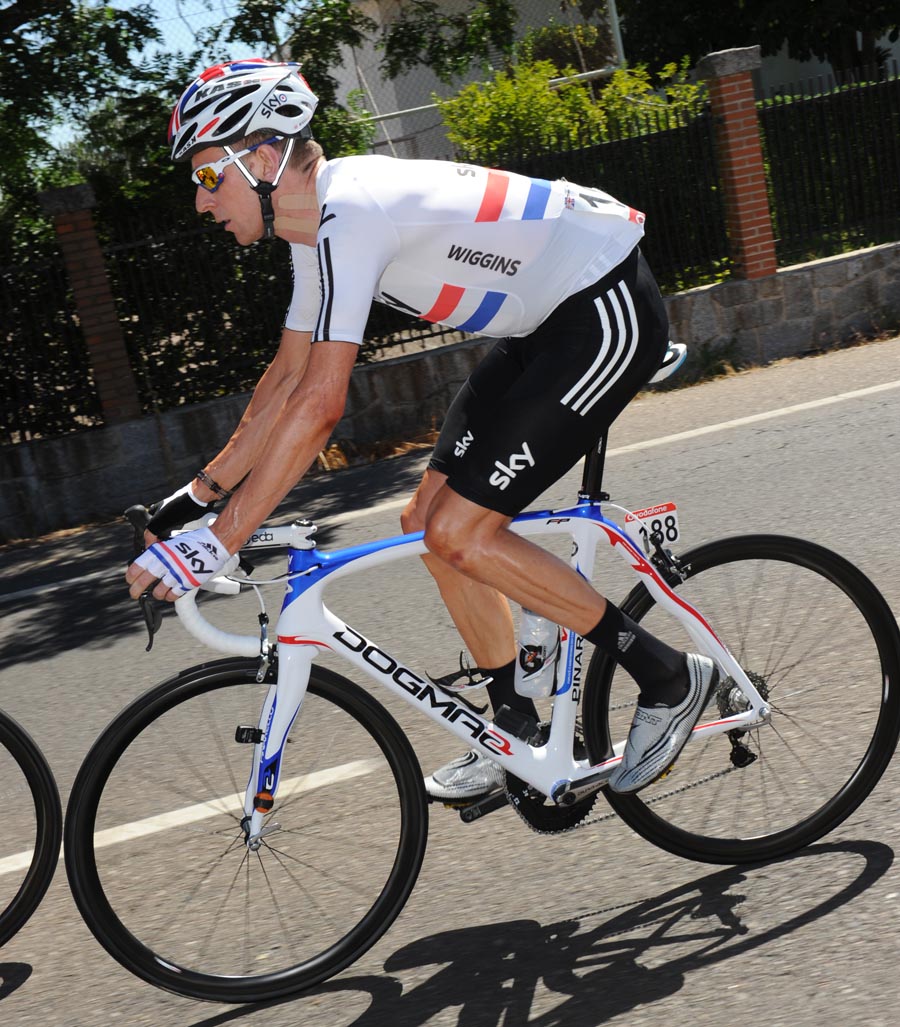 Bradley Wiggins, Vuelta a Espana 2011, stage eight
