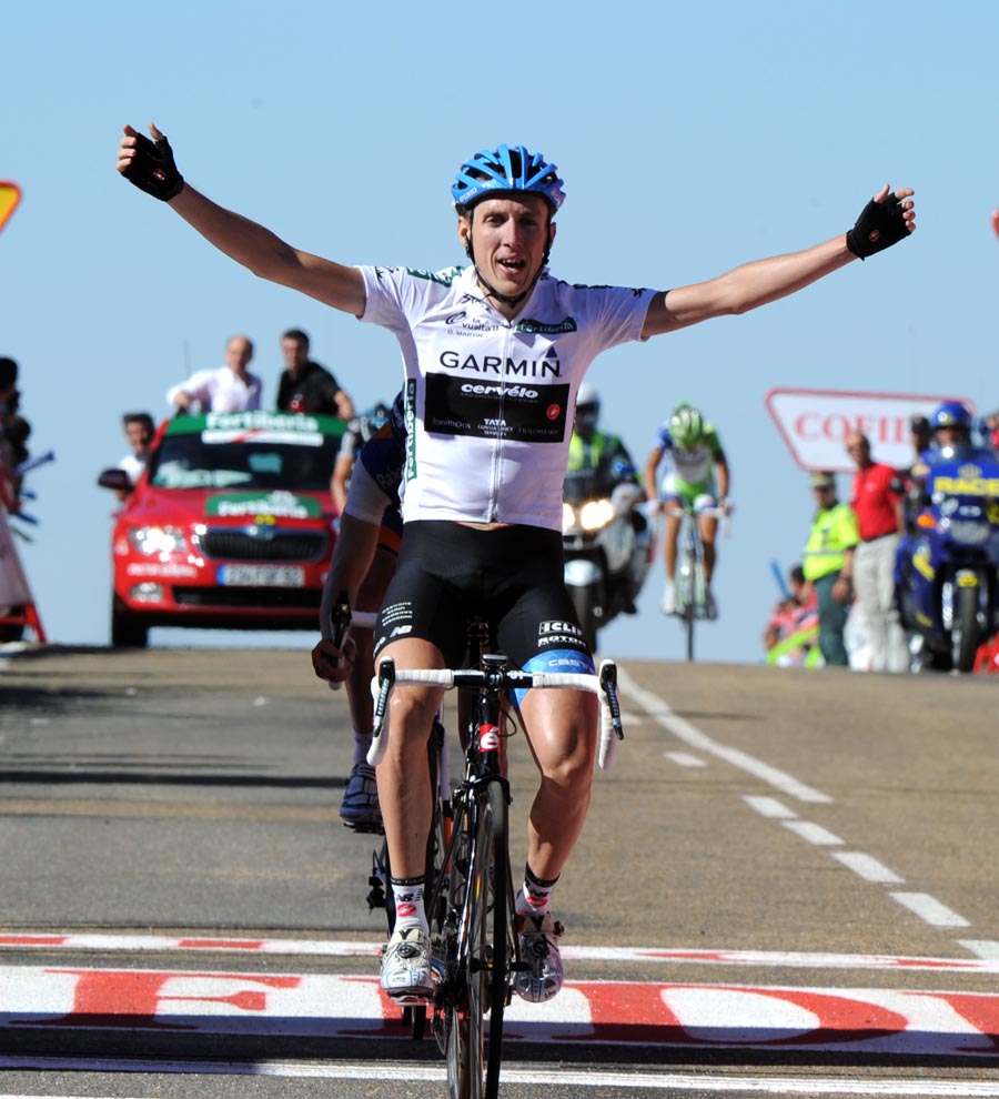 Daniel Martin wins, Vuelta a Espana 2011, stage nine