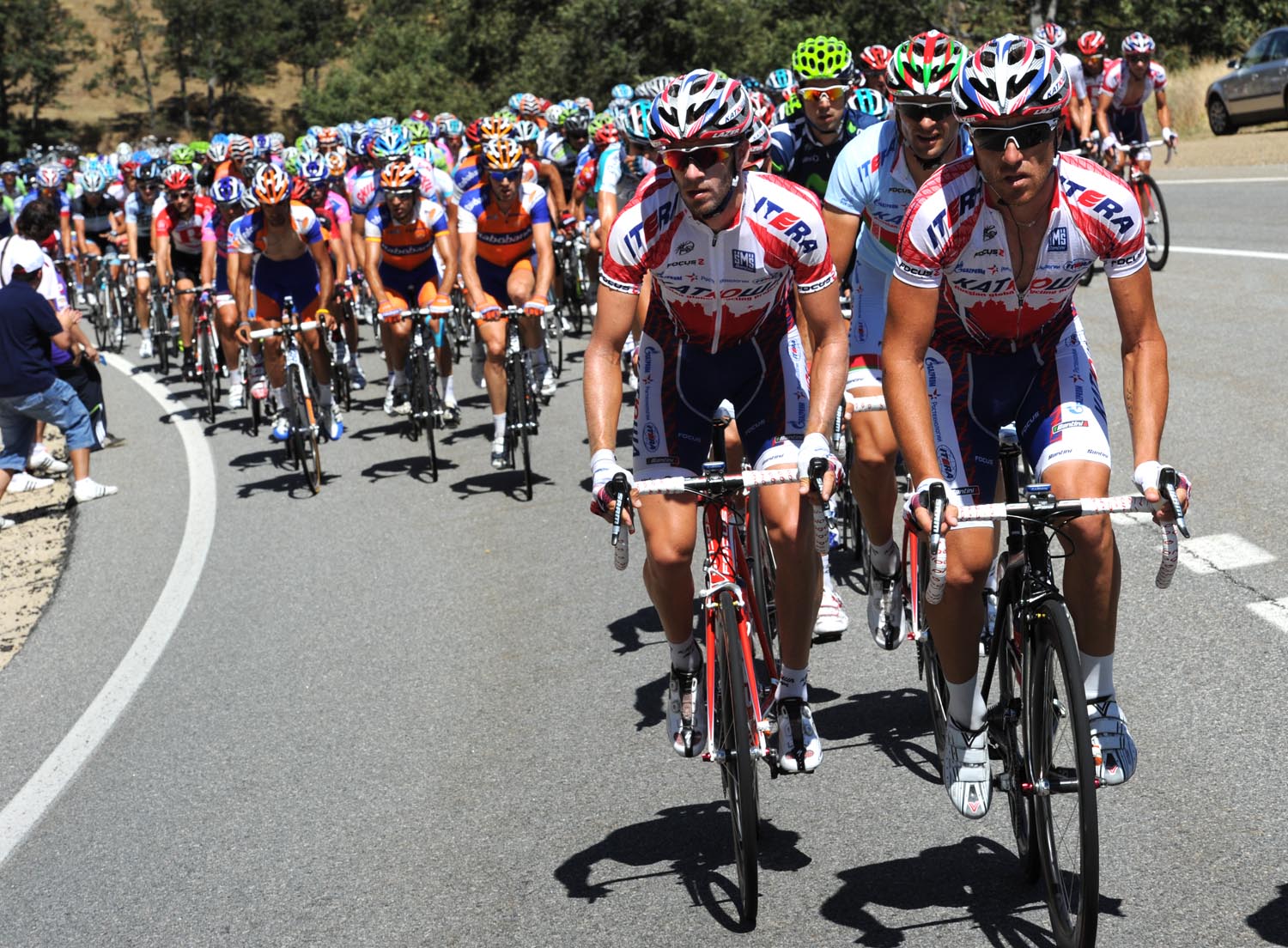 Katusha, Vuelta a Espana 2011, stage nine