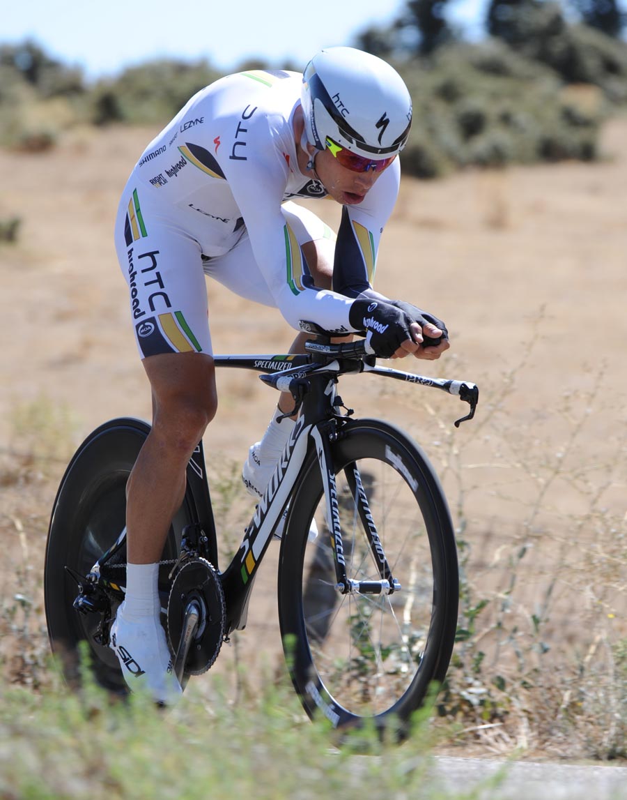 Tony Martin wins stage, Vuelta a Espana 2011, stage 10 ITT