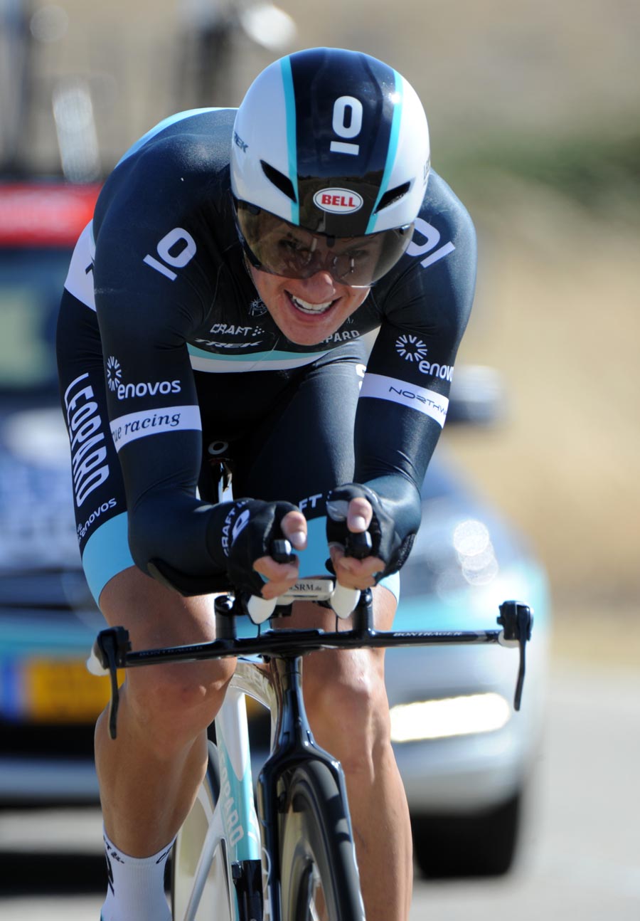 Jakob Fuglsang, Vuelta a Espana 2011, stage 10 ITT