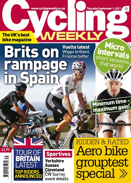 Cycling Weekly Sept 1 2011 issue