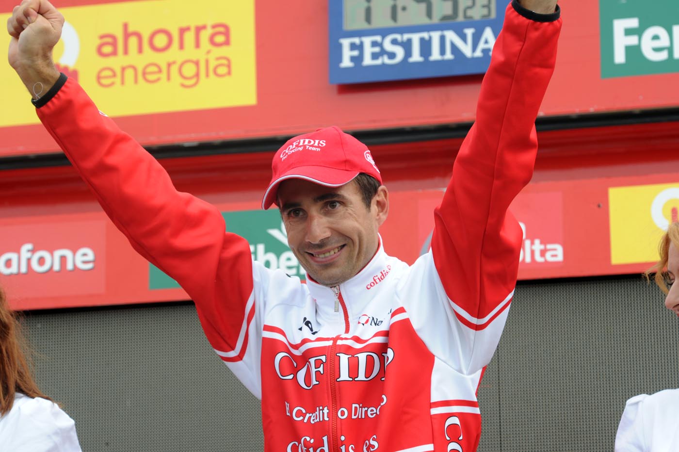 David Moncoutie, stage winner, Vuelta a Espana 2011, stage 11
