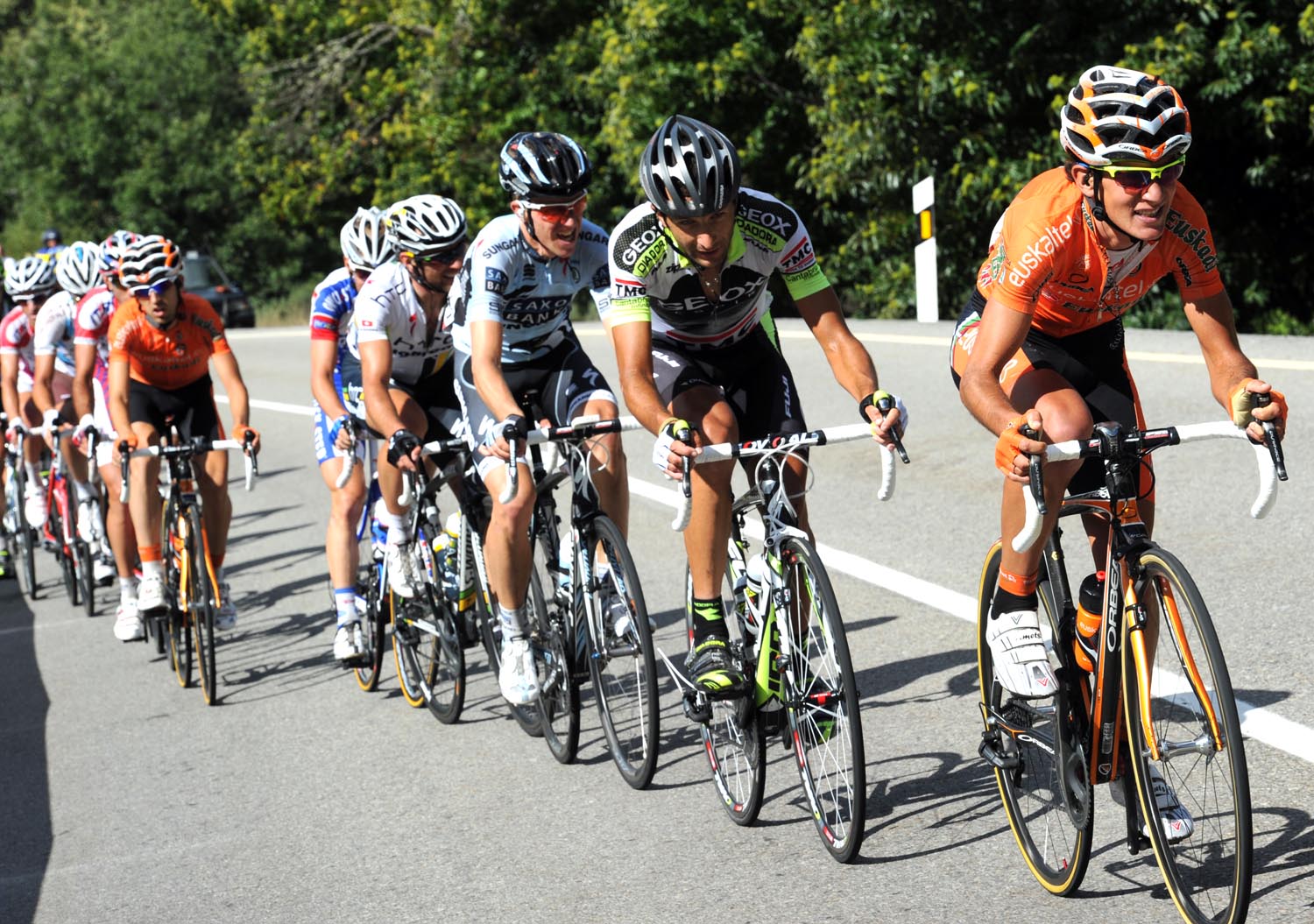 Amets Txurruka escape, Vuelta a Espana 2011, stage 13