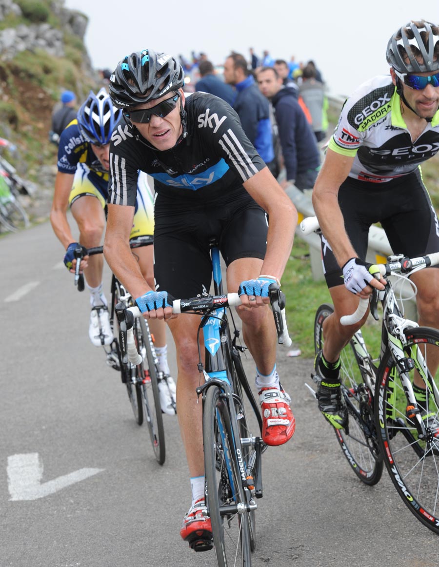 Chris Froome and Denis Menchov, Vuelta a Espana 2011, stage 15