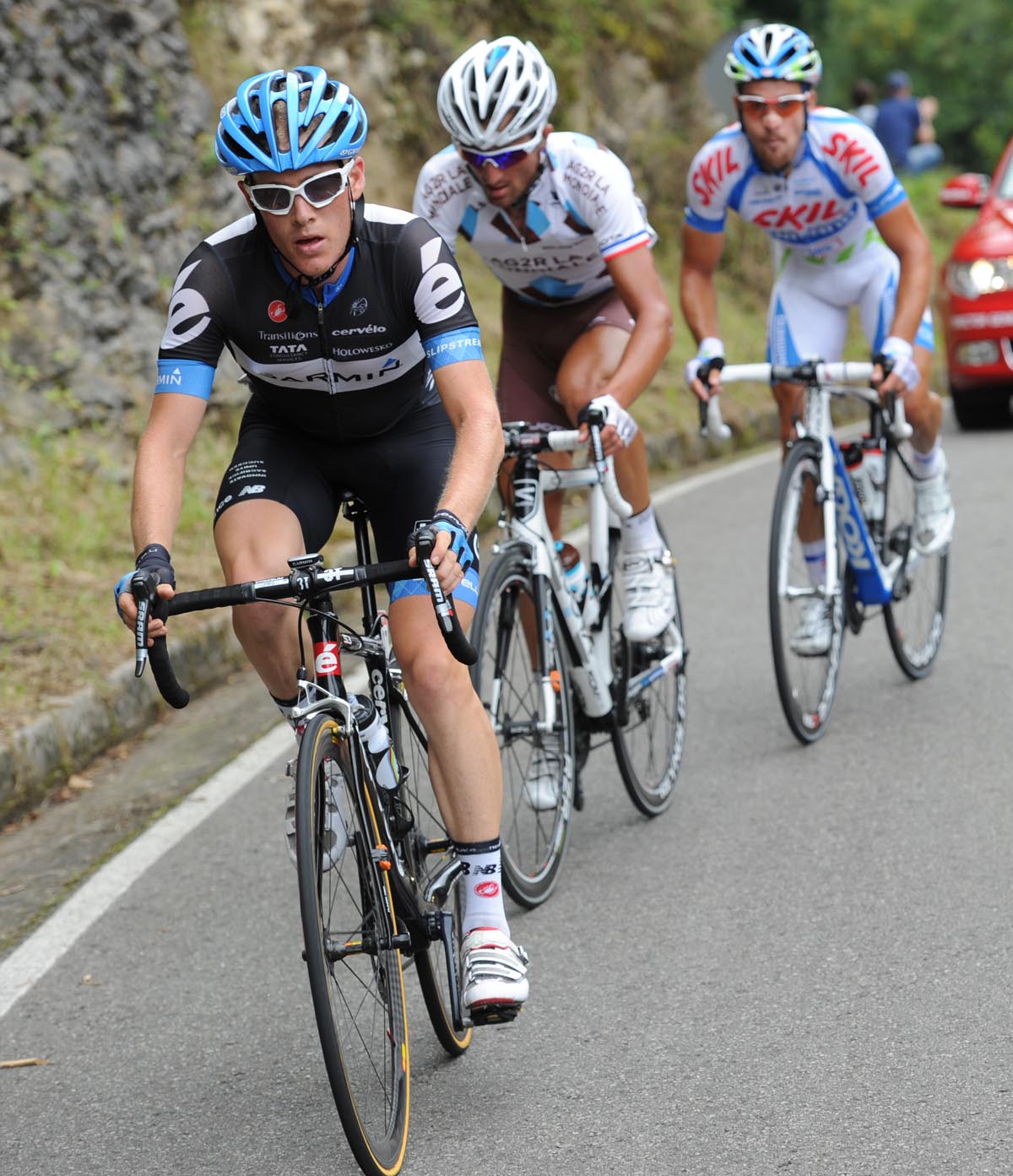 Andrew Talansky escape, Vuelta a Espana 2011, stage 15