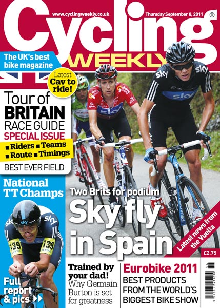 Cycling Weekly September 8 2011 issue Cycling Weekly September 8 2011 issue