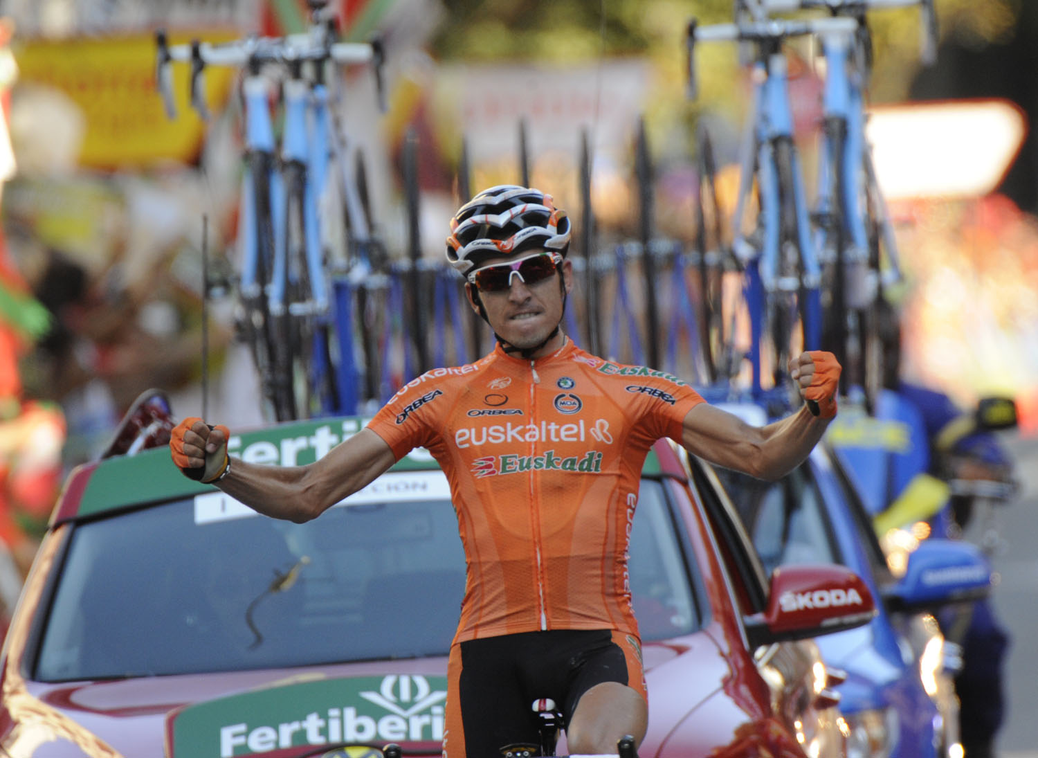 Igor Anton wins, Vuelta a Espana 2011, stage 19 Igor Anton wins, Vuelta a Espana 2011, stage 19