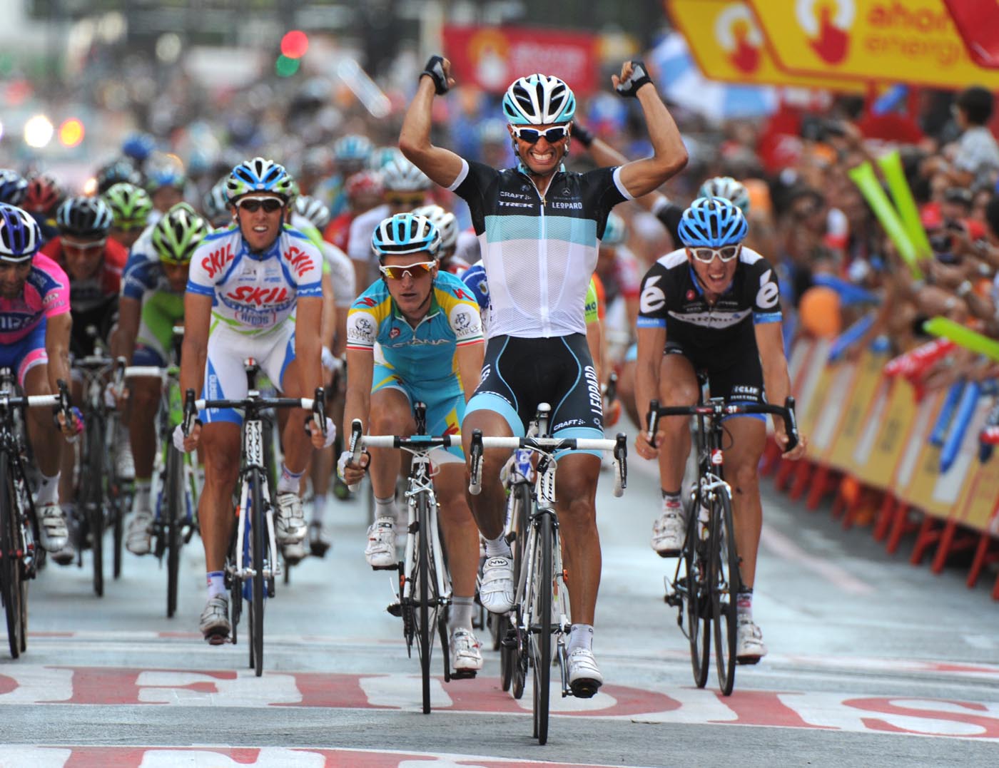 Daniele Bennati wins, Vuelta a Espana 2011, stage 20 Daniele Bennati wins, Vuelta a Espana 2011, stage 20