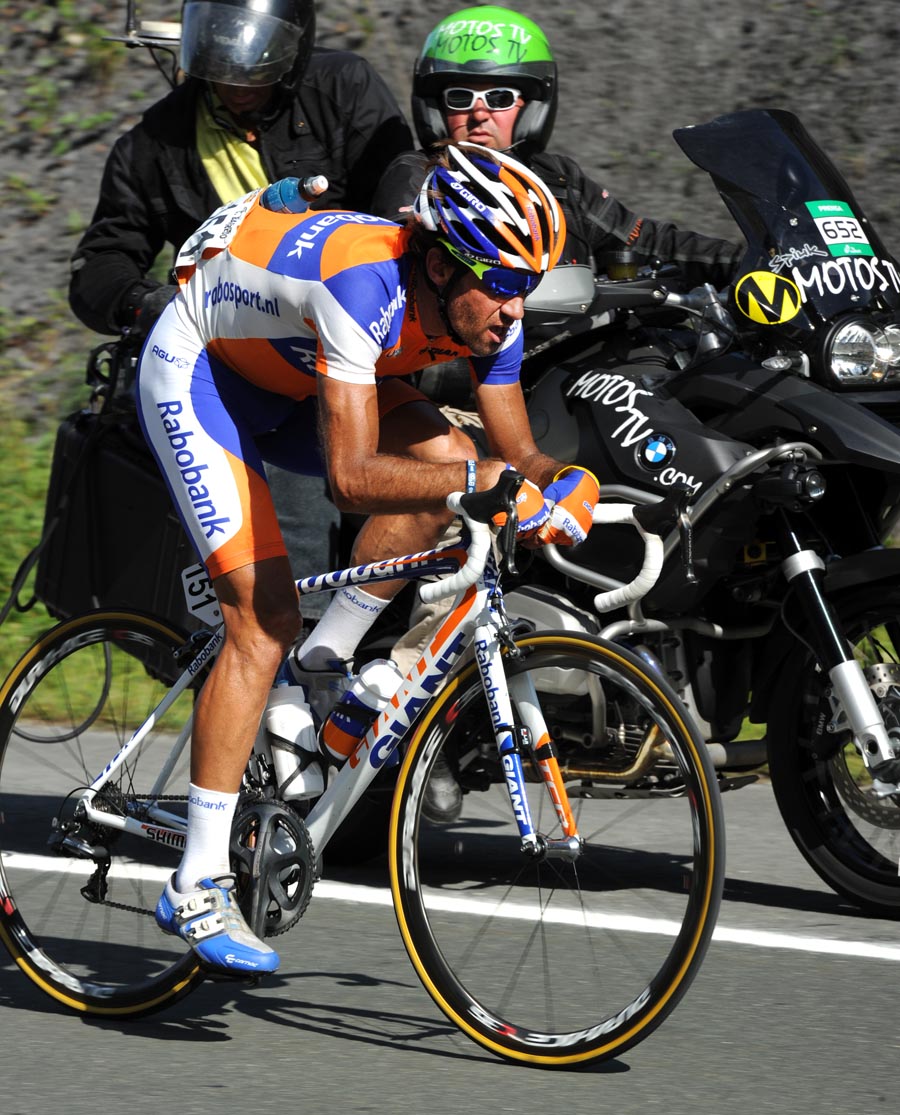 Carlos Barredo solo, Vuelta a Espana 2011, stage 20 Carlos Barredo solo, Vuelta a Espana 2011, stage 20