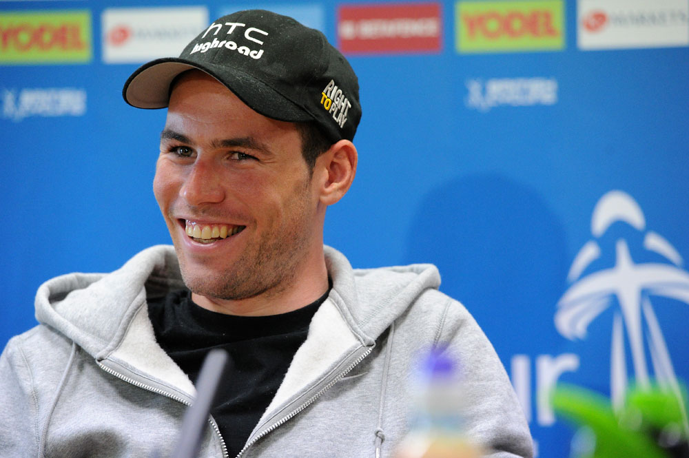 Mark Cavendish in press conference, Tour of Britain 2011, press conference/warm-up Mark Cavendish in press conference, Tour of Britain 2011, press conference/warm-up