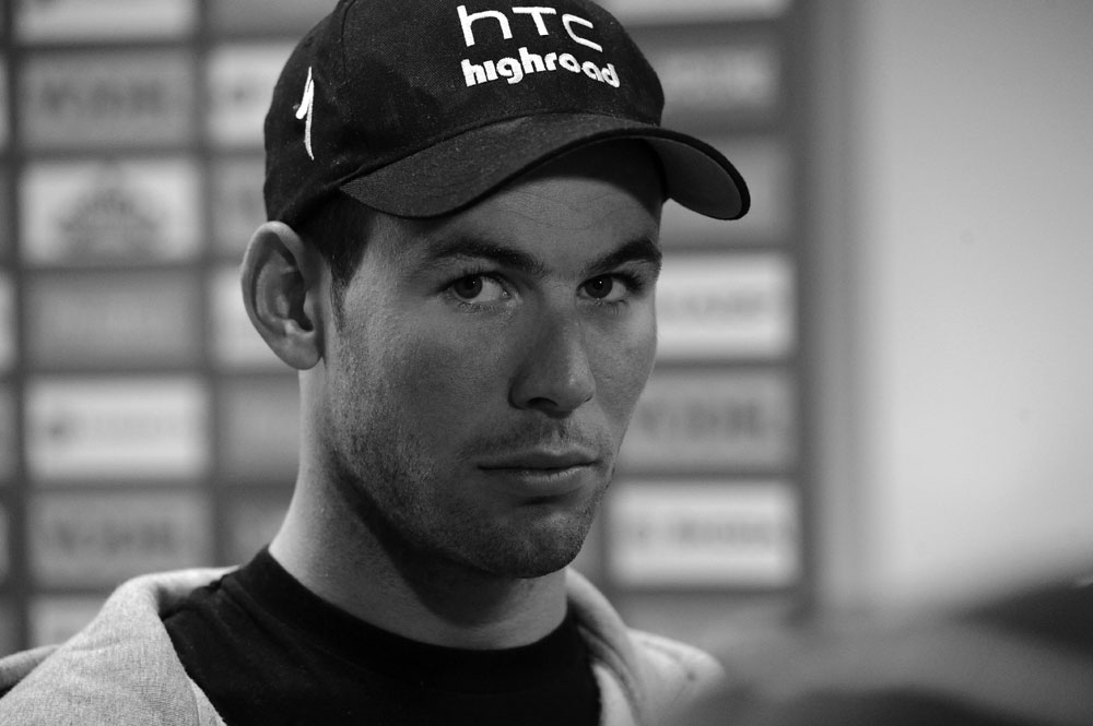 Mark Cavendish in press conference, Tour of Britain 2011, press conference/warm-up
