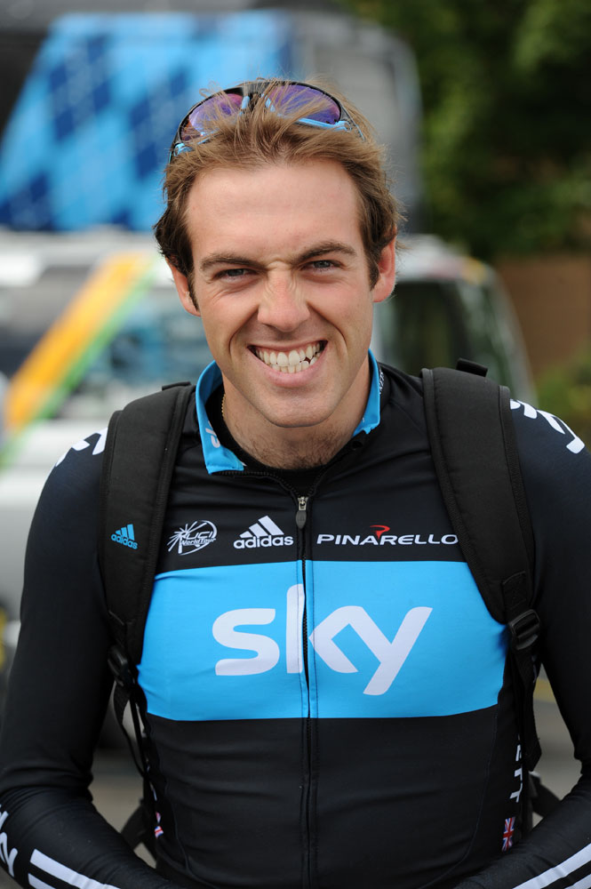 Alex Dowsett, Tour of Britain 2011, press conference/warm-up