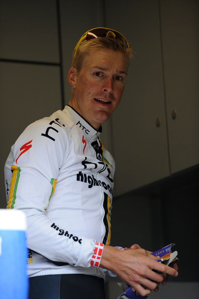 Lars Bak, Tour of Britain 2011, press conference/warm-up