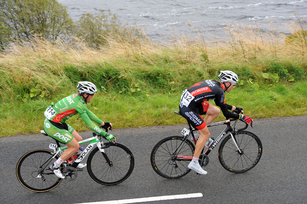 Hampton and Ghyllebert, Tour of Britain 2011, stage one