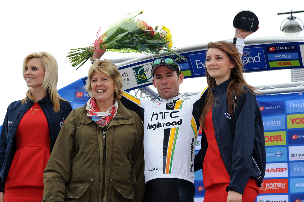 Mark Cavendish wins stage one, Tour of Britain 2011, stage one