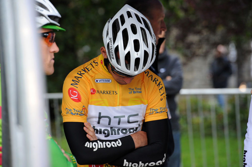 Mark Cavendish, Tour of Britain 2011, stage two (cancelled)