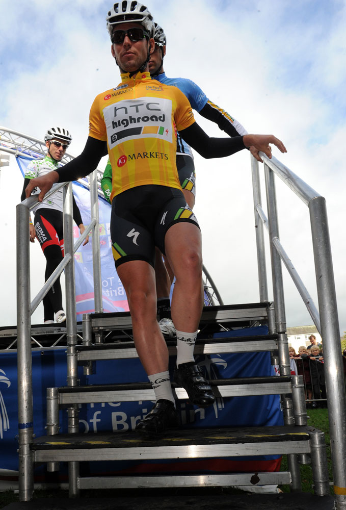 Mark Cavendish, Tour of Britain 2011, stage two (cancelled)