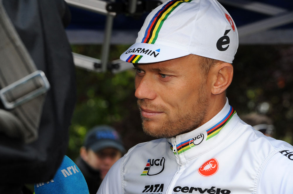 Thor Hushovd, Tour of Britain 2011, stage two (cancelled)
