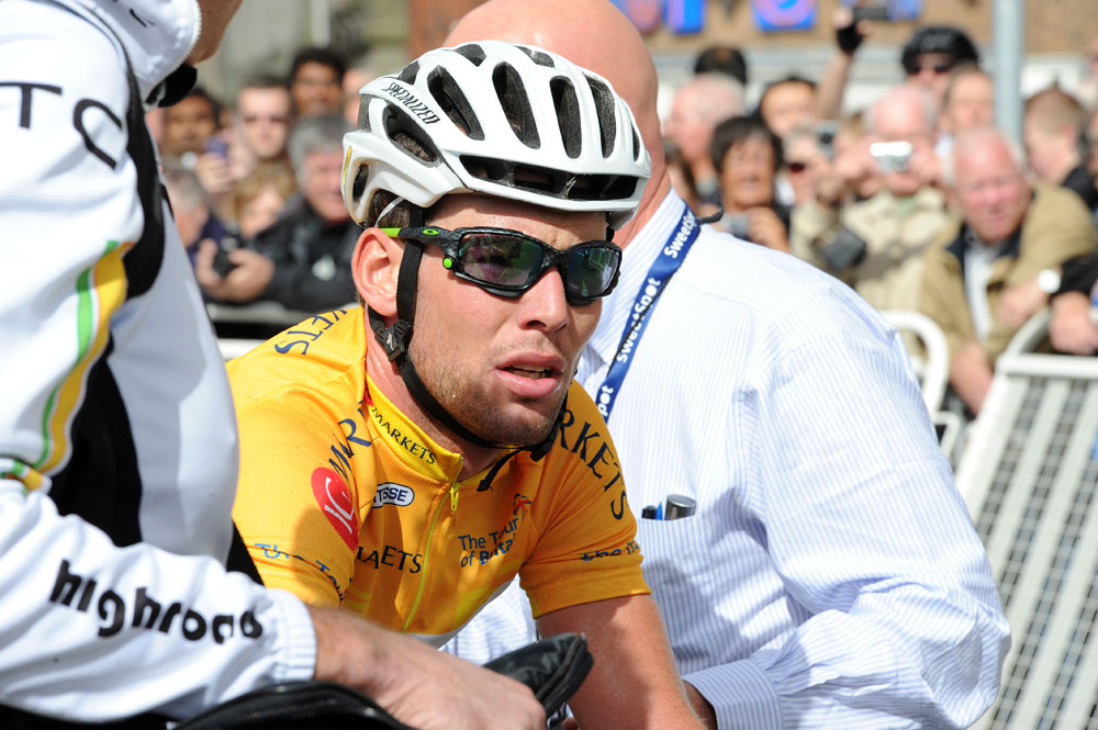 Mark Cavendish, Tour of Britain 2011, stage three