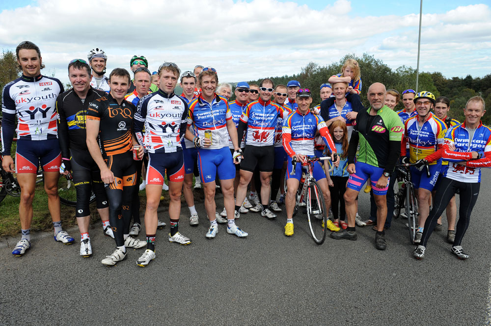 Cwmcarn Paragon on Caerphilly Mountain, Tour of Britain 2011, stage four