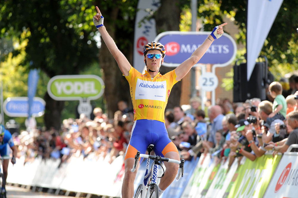 Lars Boom, stage winner, Tour of Britain 2011, stage six