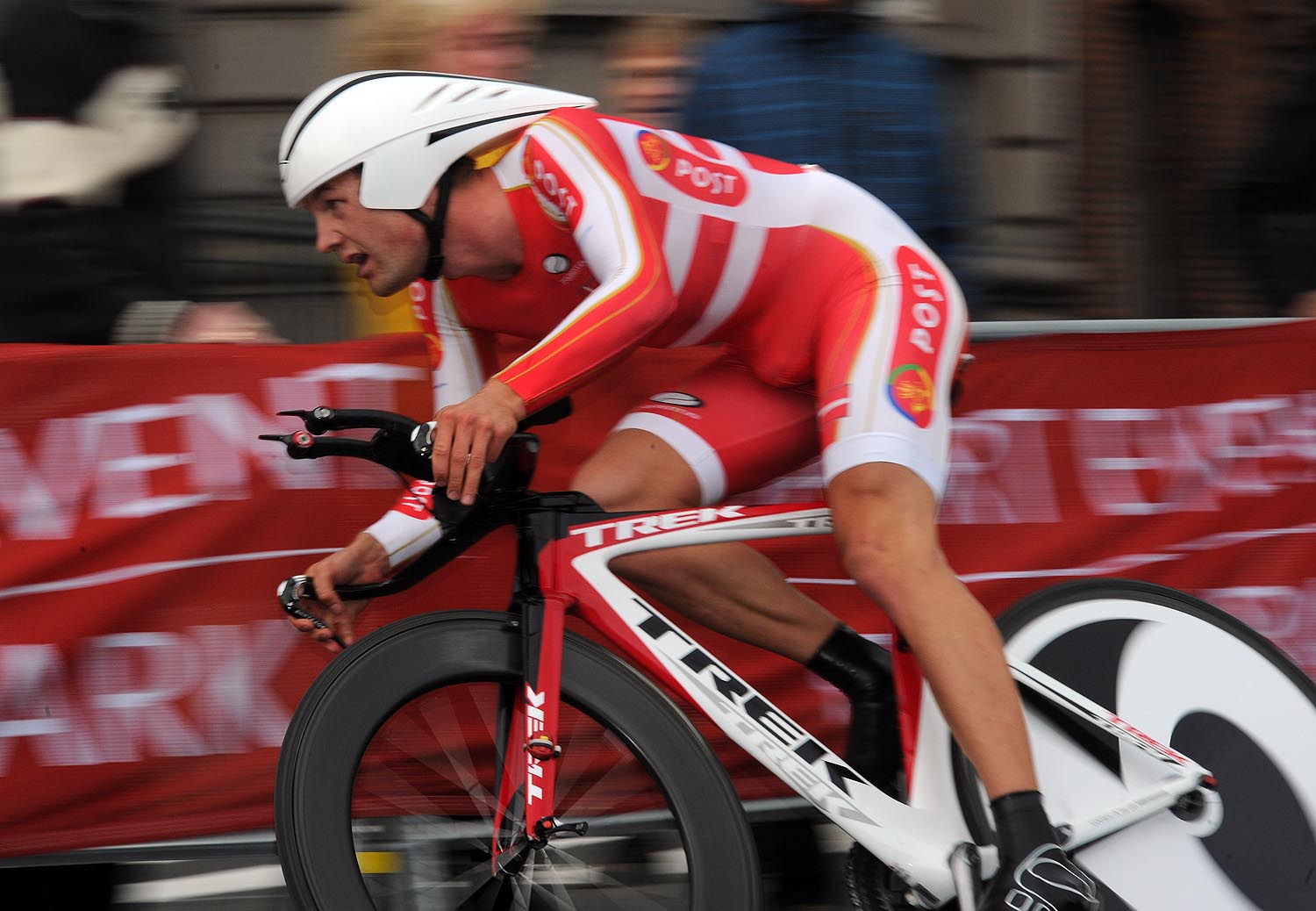 Rasmus Quaade, silver, under-23 men time trial, Road World Championships 2011