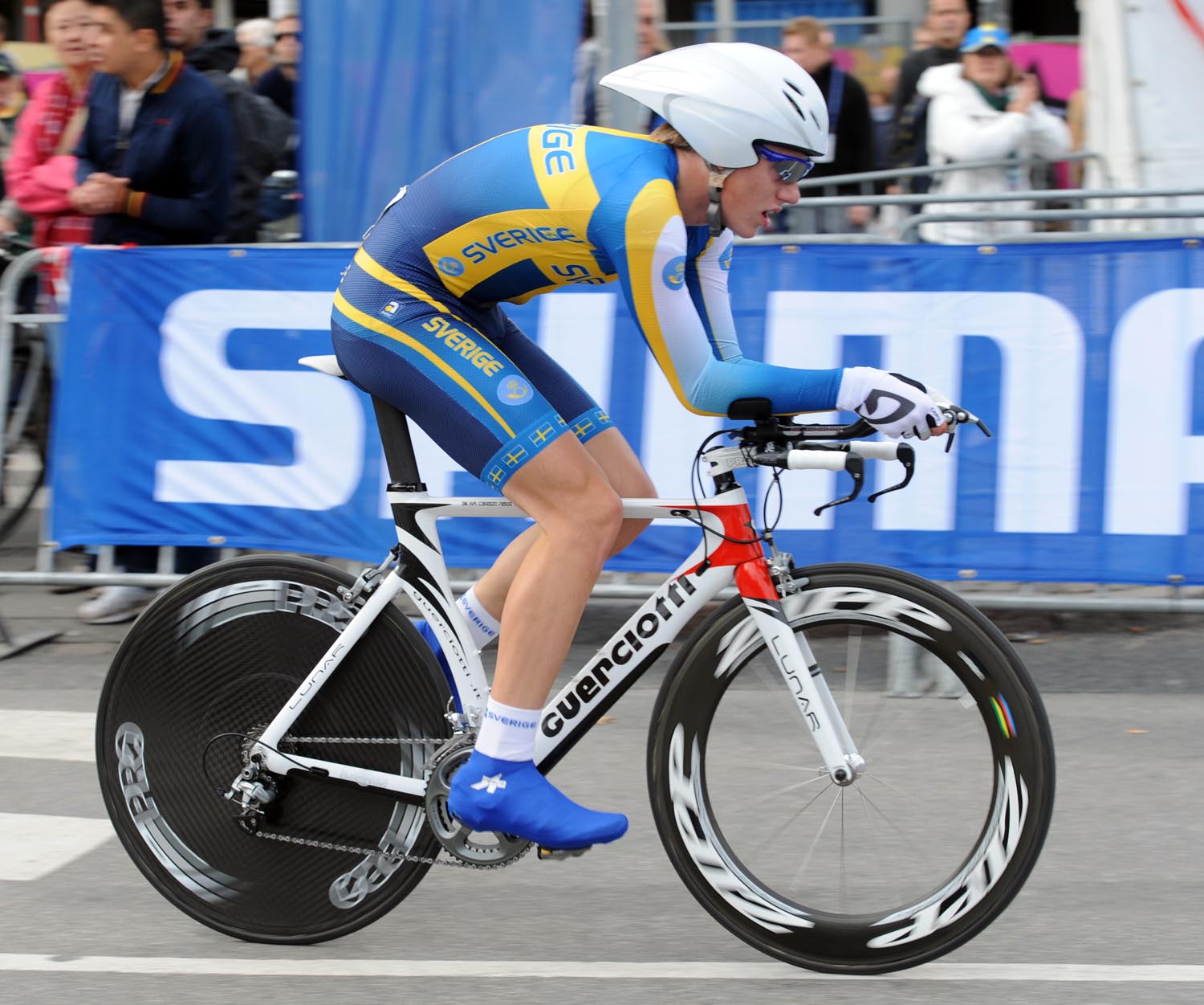 Markus Faglum Karlsson, Junior men time trial, Road World Championships 2011 Markus Faglum Karlsson, Junior men time trial, Road World Championships 2011