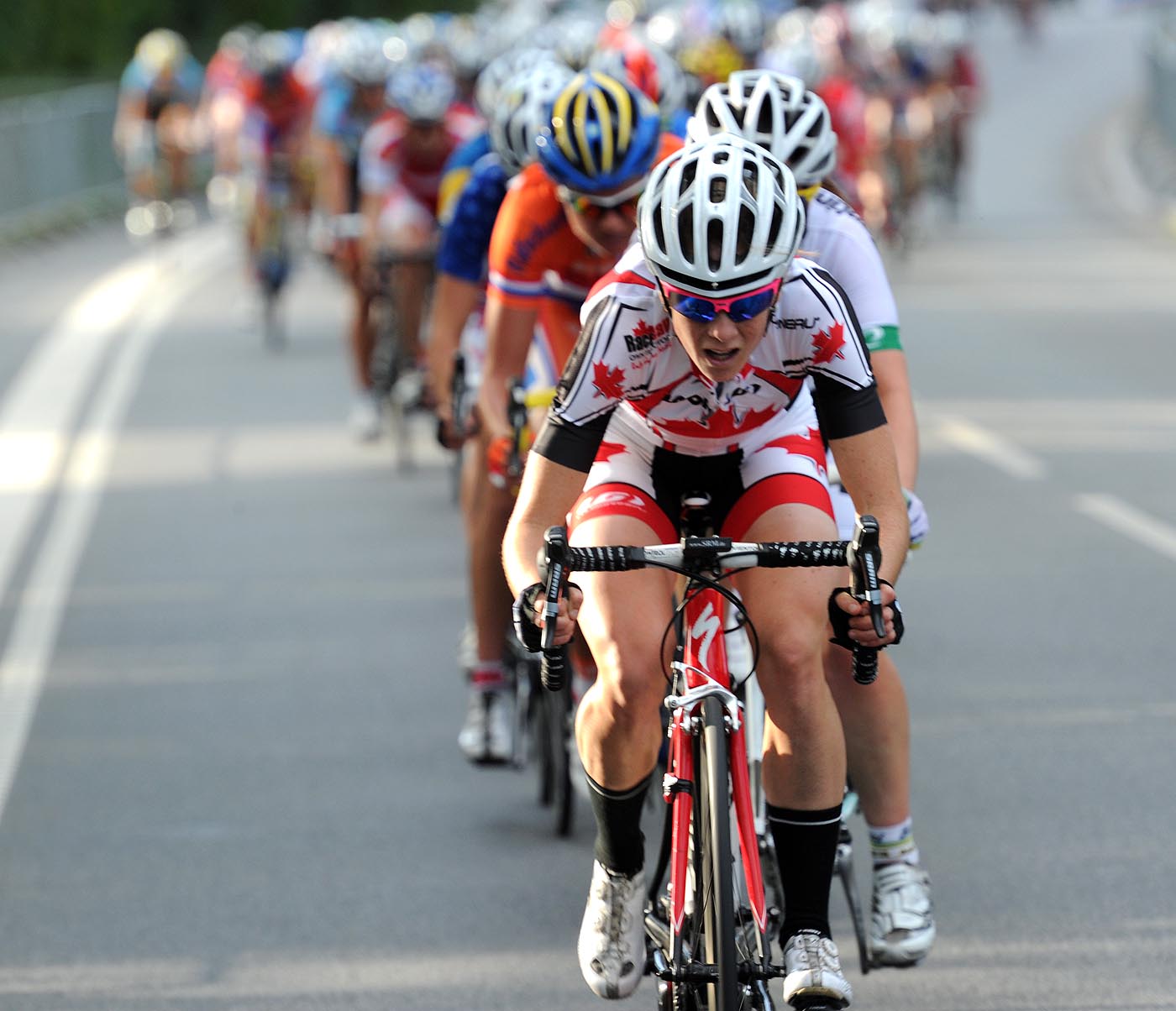 Canada leads, Road World Championships 2011