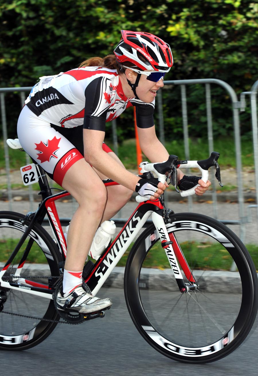 Hughes solo, Road World Championships 2011