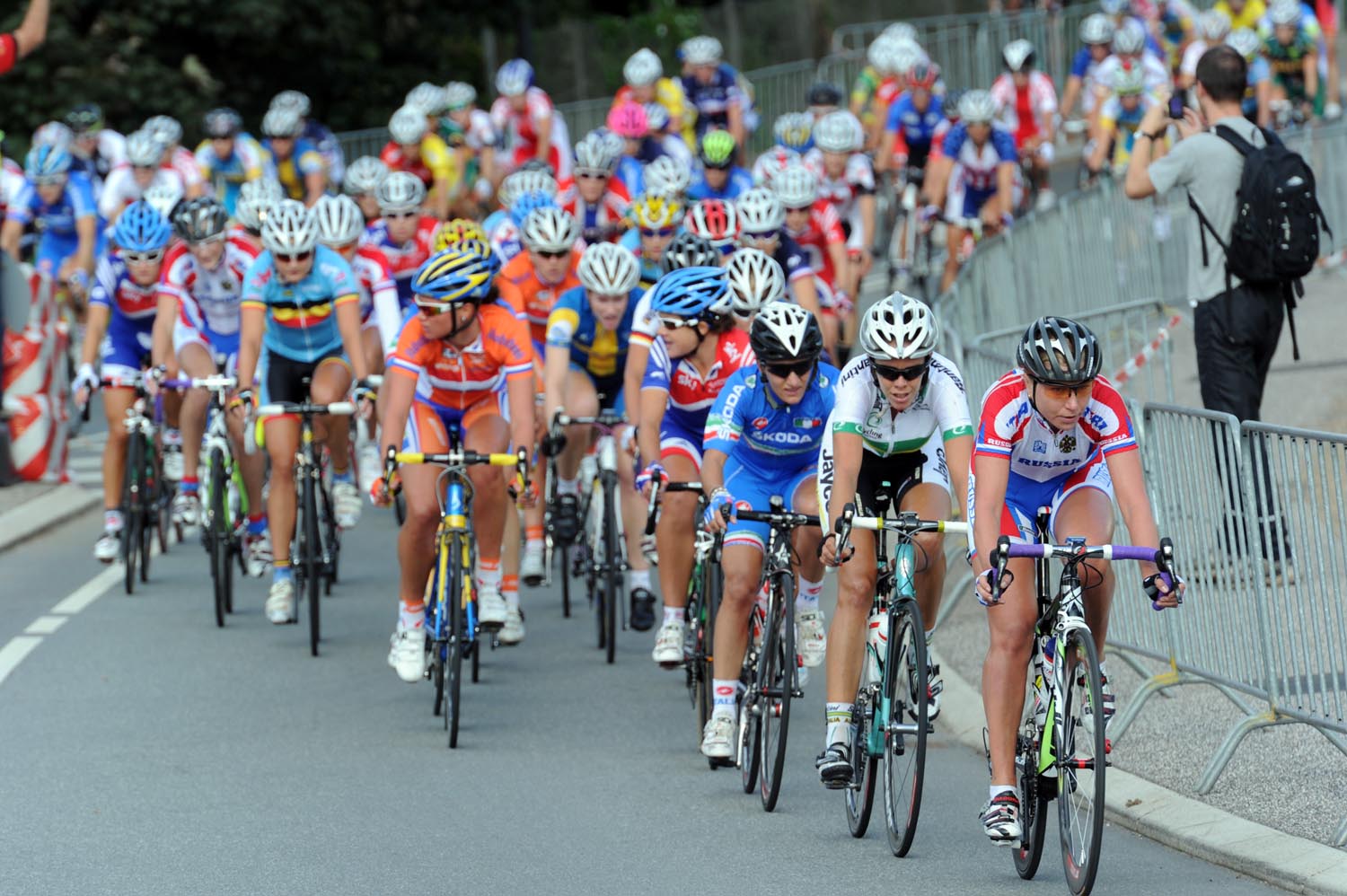 Russia leads, Road World Championships 2011