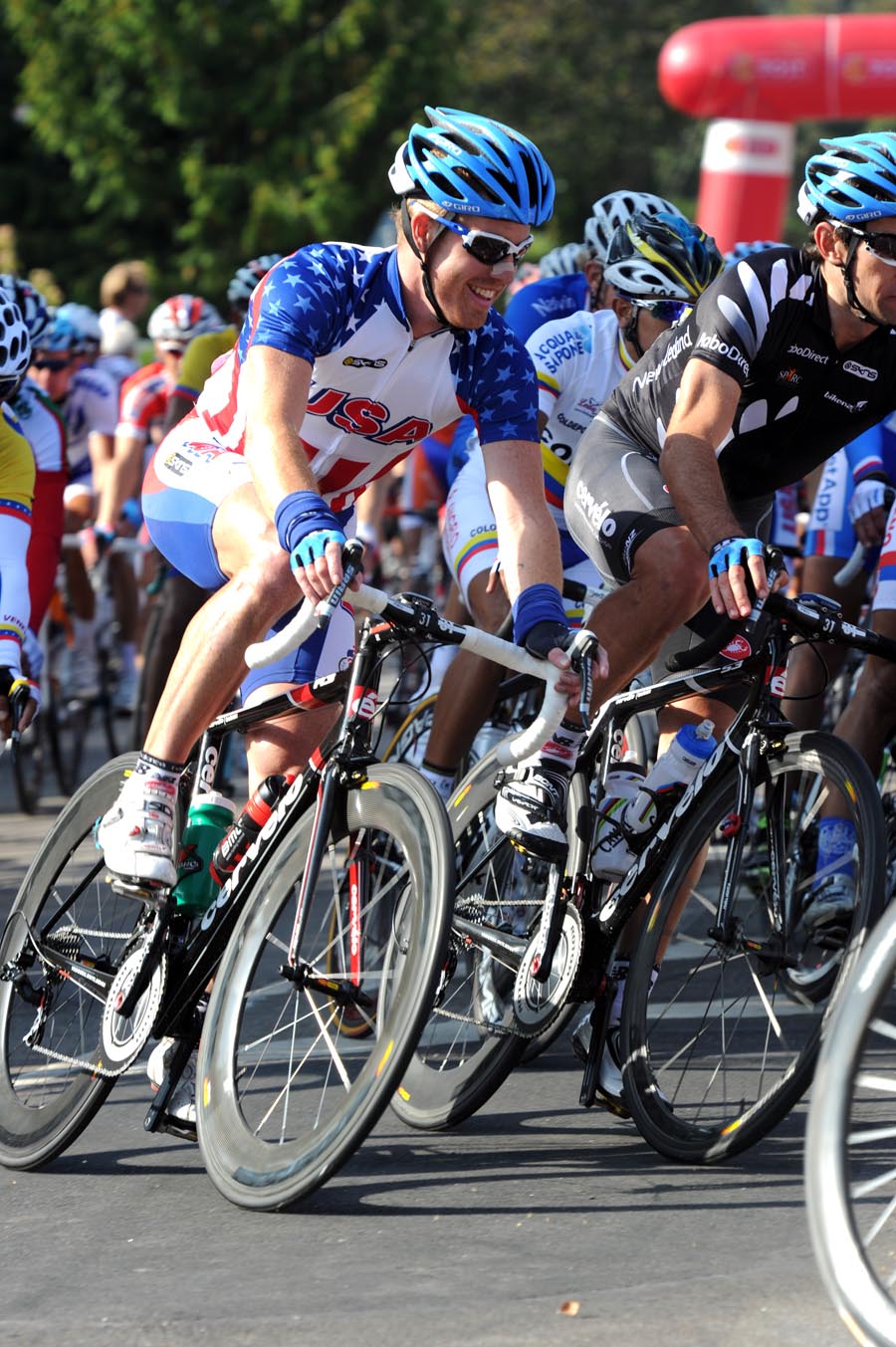 Tyler Farrar, Elite men's road race, Road World Championships 2011