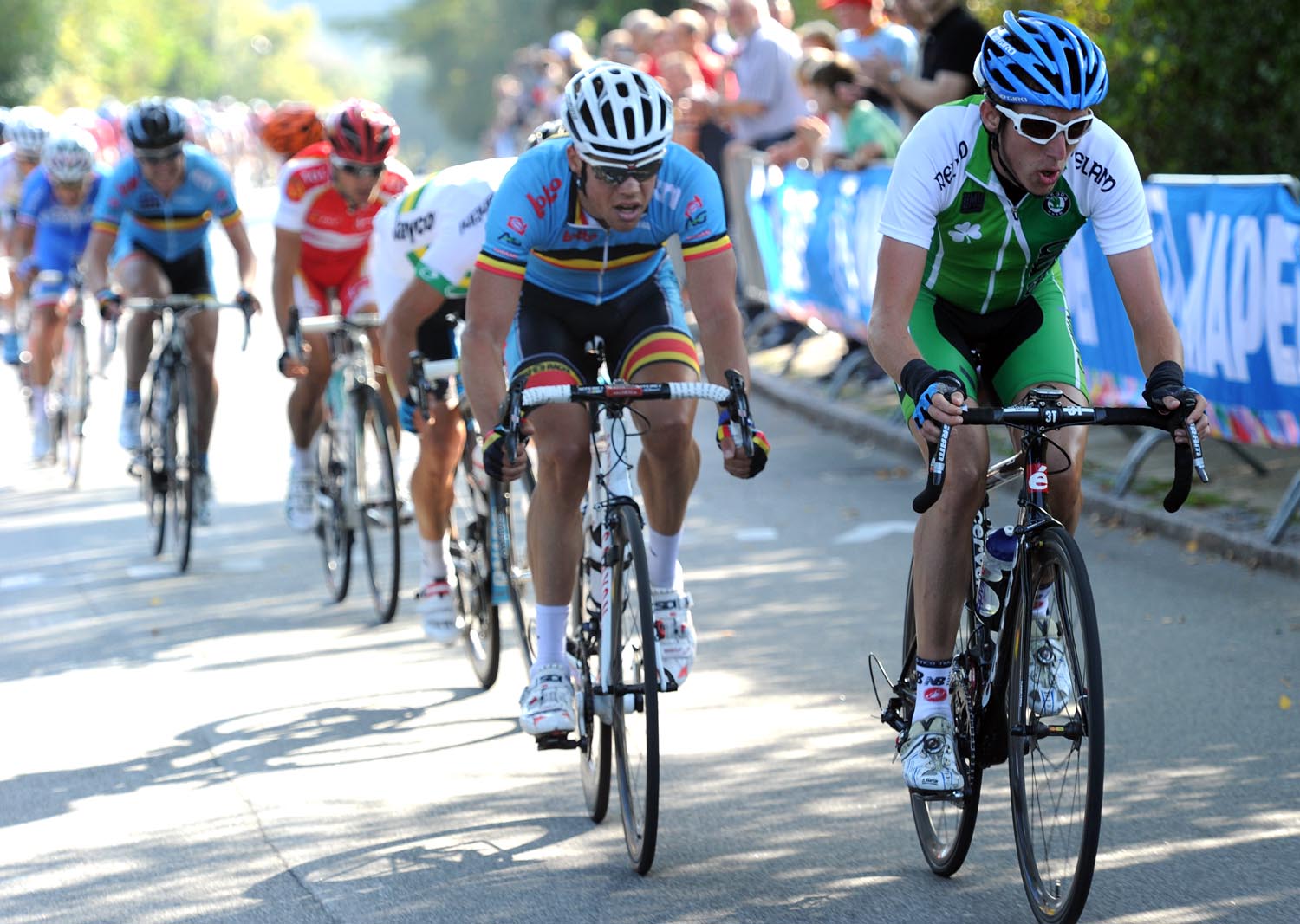 Daniel Martin escape, Elite men's road race, Road World Championships 2011