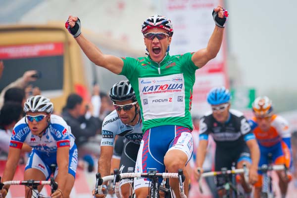 Denis Galimzyanov wins, Tour of Beijing 2011, stage five Denis Galimzyanov wins, Tour of Beijing 2011, stage five