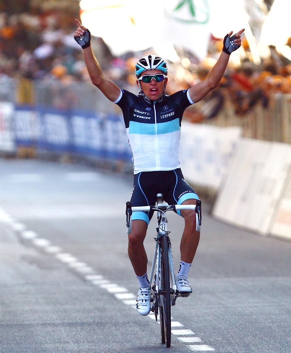 Oliver Zaugg wins, Tour of Lombardy 2011 Oliver Zaugg wins, Tour of Lombardy 2011