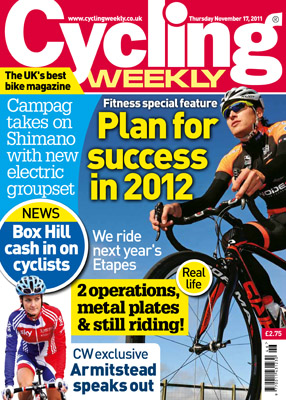 Cycling Weekly November 17 2011 issue Cycling Weekly November 17 2011 issue