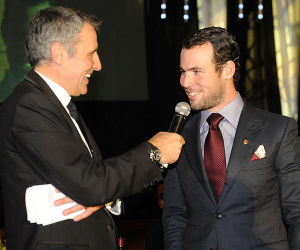 Mark Cavendish, Action Medical Reearch dinner 2011 Mark Cavendish, Action Medical Reearch dinner 2011