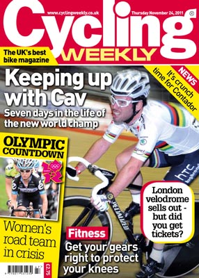 Cycling Weekly November 24 2011 issue Cycling Weekly November 24 2011 issue