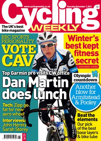 Cycling Weekly December 1 2011 issue Cycling Weekly December 1 2011 issue