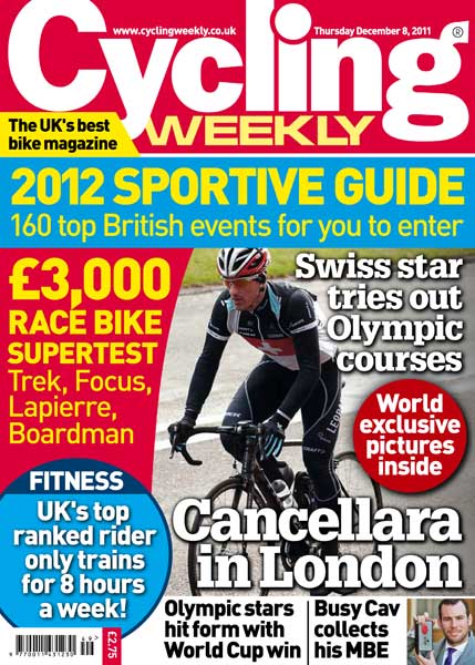 Cycling Weekly December 8 2011 issue Cycling Weekly December 8 2011 issue