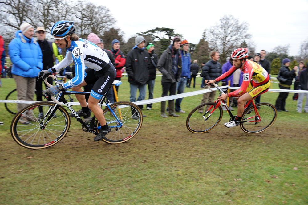 Liam Killeen and Ian Field, British cyclo-cross national championships 2012