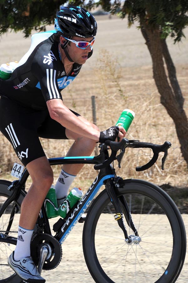 Alex Dowsett, Tour Down Under 2012, stage one