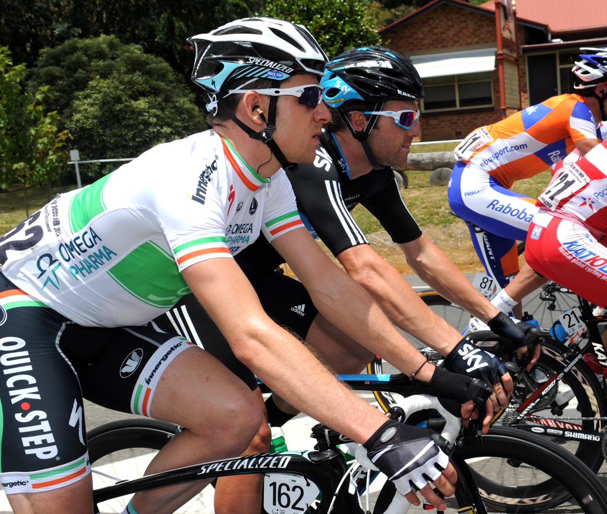 Matt Brammeier, Tour Down Under 2012, stage two