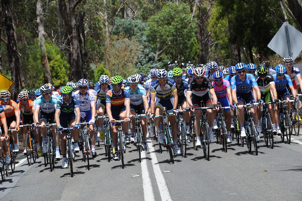 Peloton, Tour Down Under 2012, stage two
