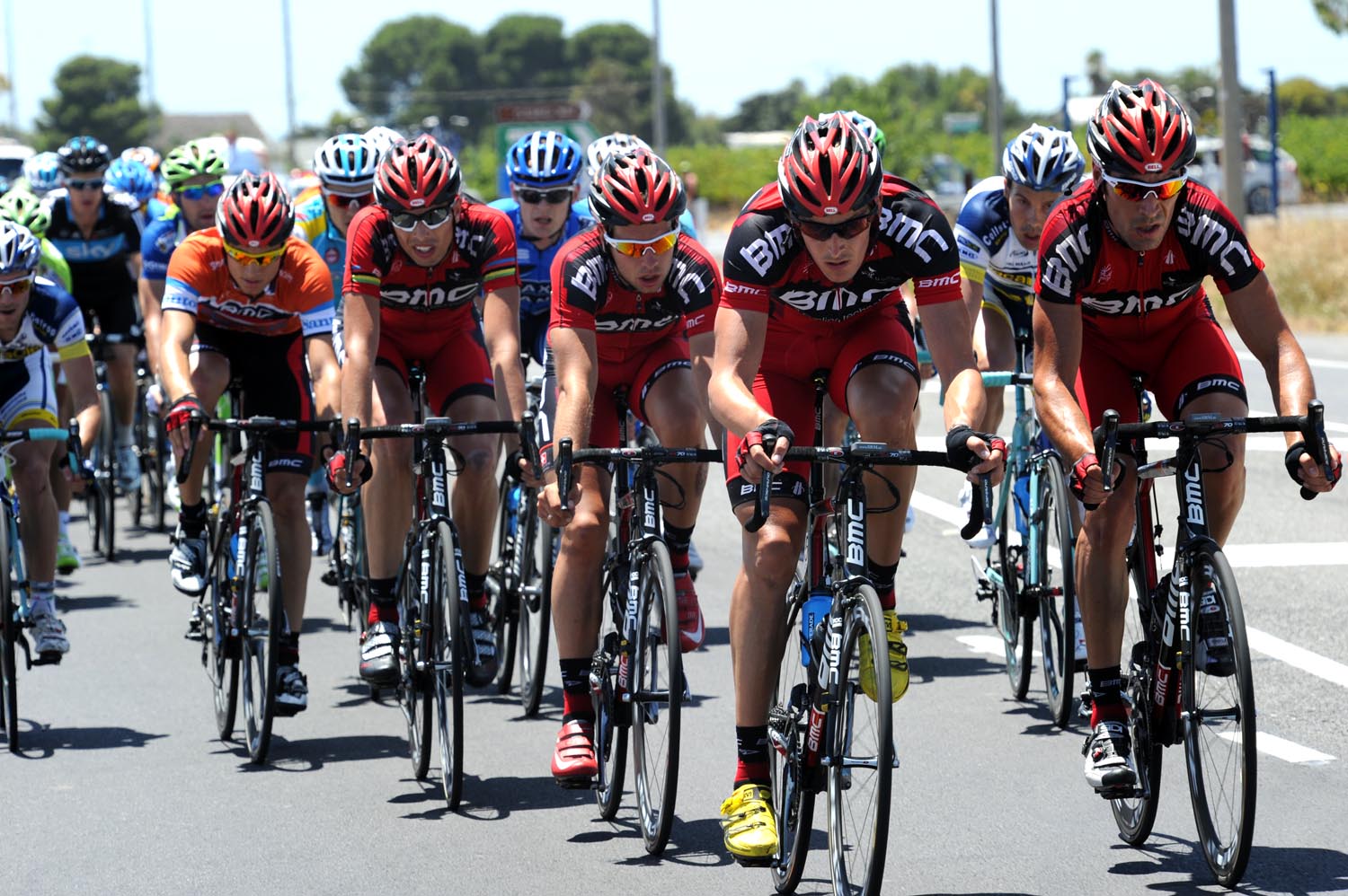 BMC chase, Tour Down Under 2012, stage five