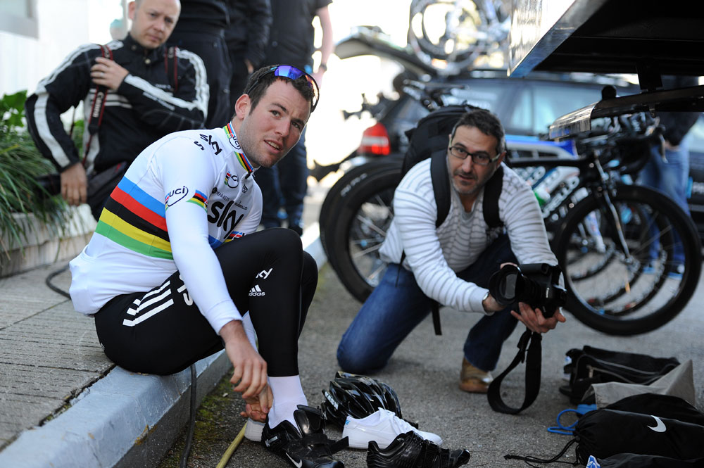 Mark Cavendish Team Sky training camp 2012 mark cavendish team sky
