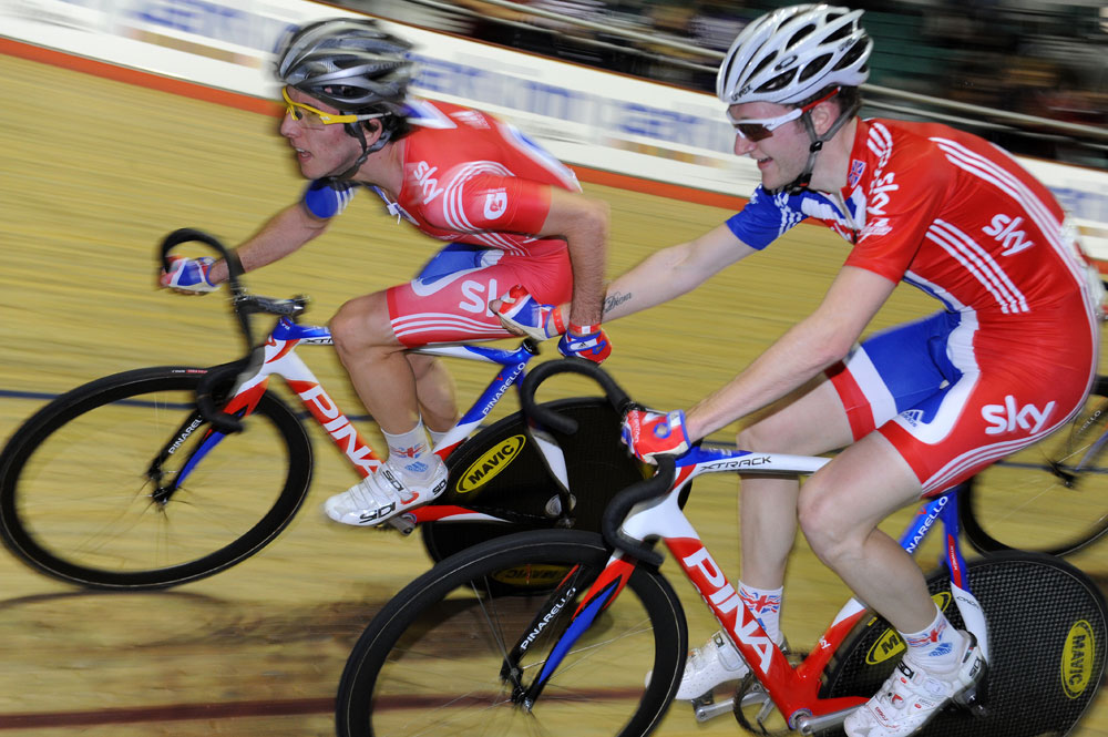 Simon Yates and Mark Christian, British National Madison Chmpionship 2012